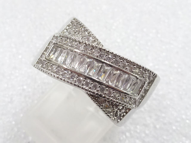 CRYSTAL FASHION RING / JP SIZE 16